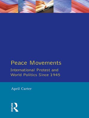 cover image of Peace Movements